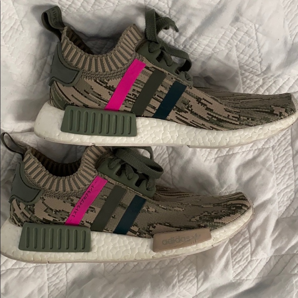 Adidas NMD camo print sneakers